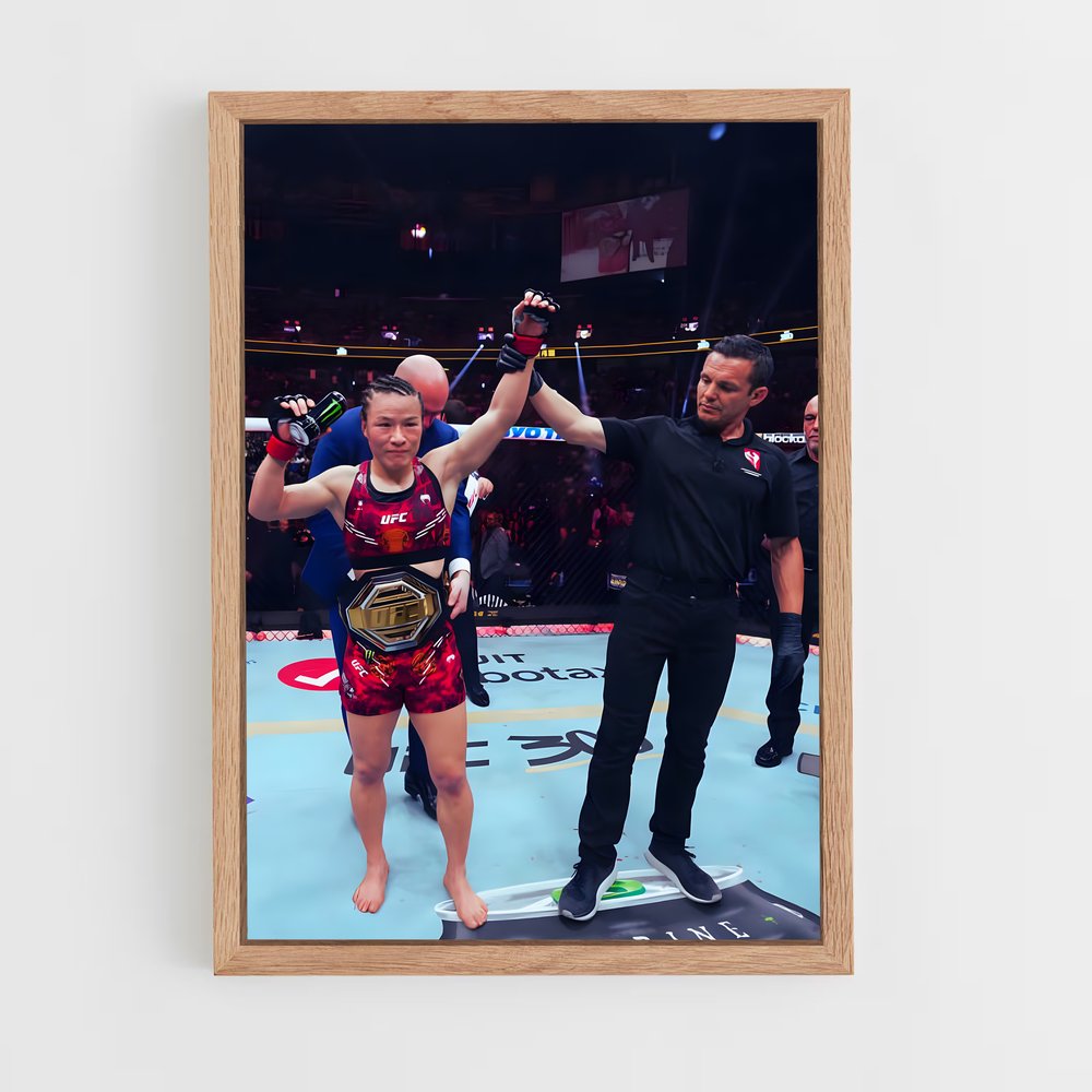 Poster Voice of the Champion – affiche MMA (vue 4)